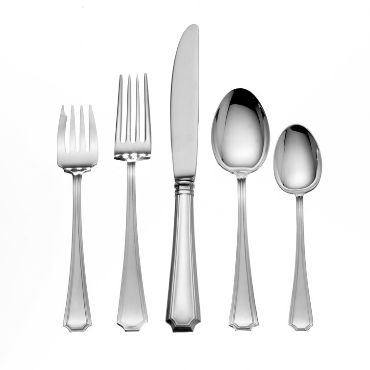 Gorham 40 Piece Sterling silver Flatware Set, Service for 8 Wayfair